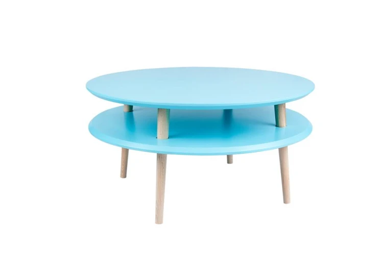 UFO stolik kawowy ciemno turkusowy śr. 70cm.jpg