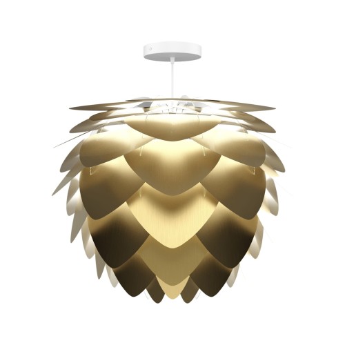 UMAGE_packshot_2121_Aluvia medium_brushed brass_4007_Canopy_white_high res.jpg