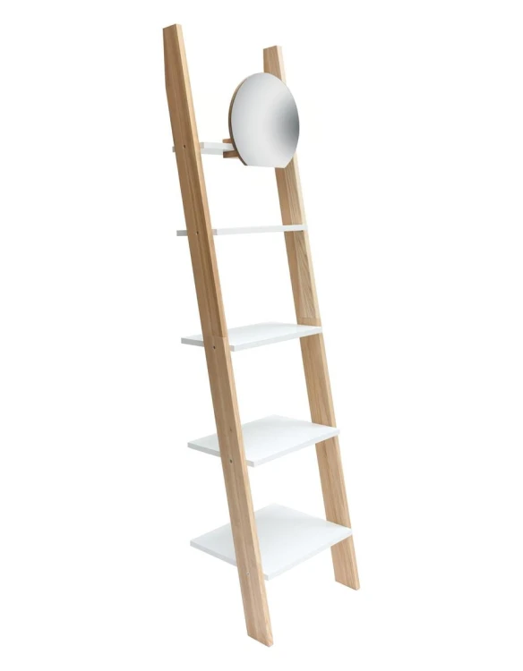 RagabaLD11MIR drabinka ashme z lusterkiem biała_ASHME ladder mirror white (Copy).jpg
