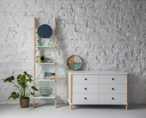 RagabaLD111MIR drabinka ASHME z lusterkiem miętowa_ ASHME ladder mint wih mirror (Copy).jpg