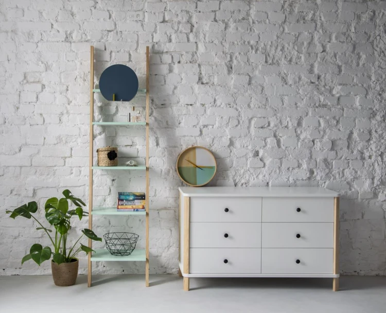 RagabaLD111MIR drabinka ASHME z lusterkiem miętowa_ ASHME ladder mint wih mirror (Copy).jpg