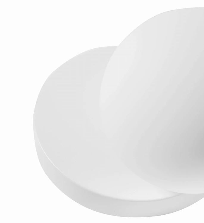 Lampa ścienna kinkiet Ummo Refa A biała