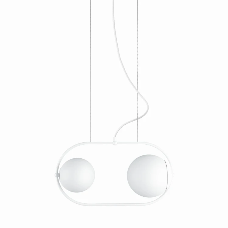 Lampa sufitowa wisząca Ummo Koban A biała