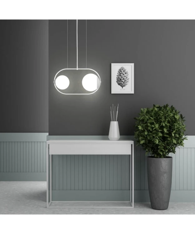 Lampa sufitowa wisząca Ummo Koban A biała