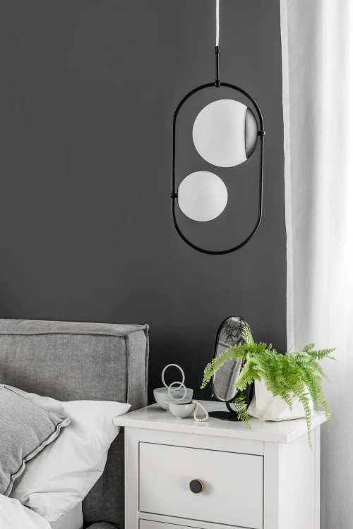 Lampa sufitowa wisząca Ummo Koban C czarna