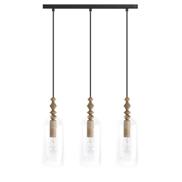 lampa-wiszaca-z-debowymi-oprawkami-hulub-3l-czarna-wegiel-kamienny-frudizajn