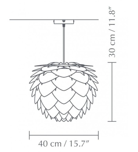 Lampa ALUVIA MINI brushed bronze- UMAGE (Vita)– Szczotkowany Brąz 1.jpg