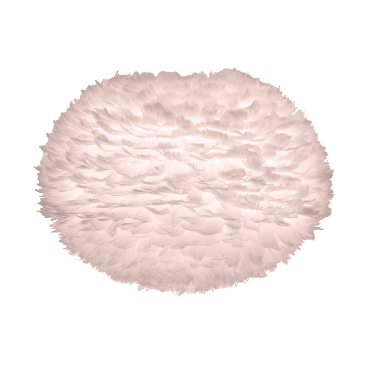 Lampa z piór EOS LARGE- UMAGE (Vita Copenhagen)- Jasnoróżowa.png
