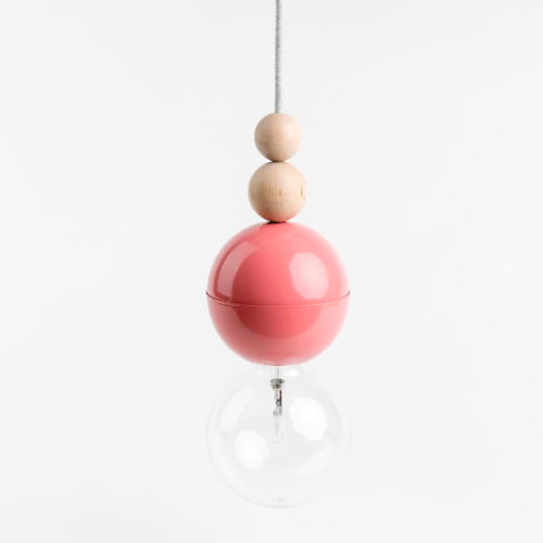 lampa-loft-bala-rozowa-kabel-srebrzysta-skala-frudizajn