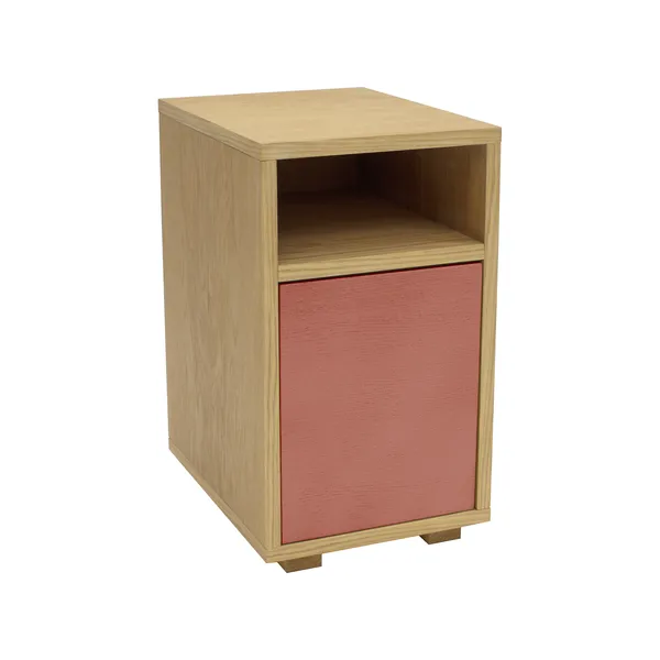 NRAGABASBT116 szafka nocna SLIM ciemny koralowy_SLIM bedside table antique pink_wynik.webp