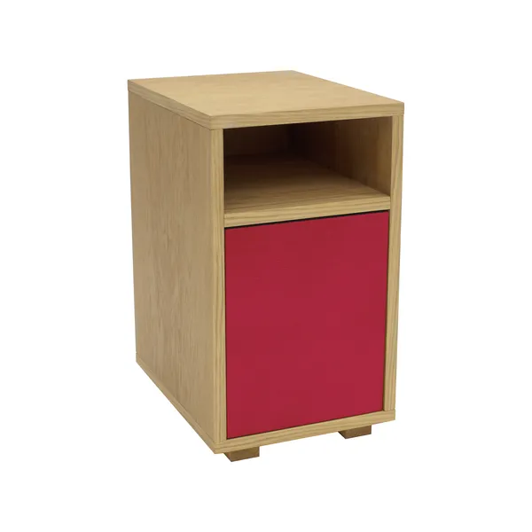 RAGABASBT12 szafka nocna SLIM czerwona_SLIM bedside table red_wynik.webp