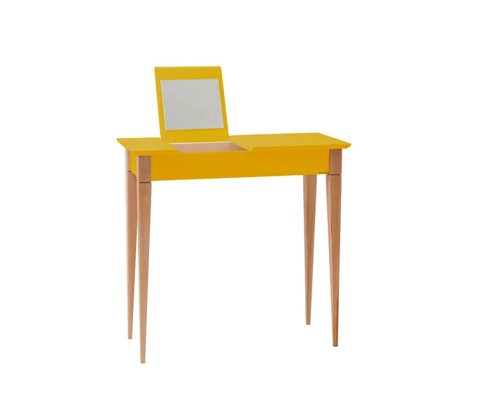 NRAGABADTMI15 toaletka MIMO zolta_MIMO dressing table small broom yellow_wynik.webp