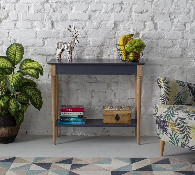 RAGABAKMA23 MAMO konsola średnia grafitowa z półką_MAMO console table graphite_wynik.webp