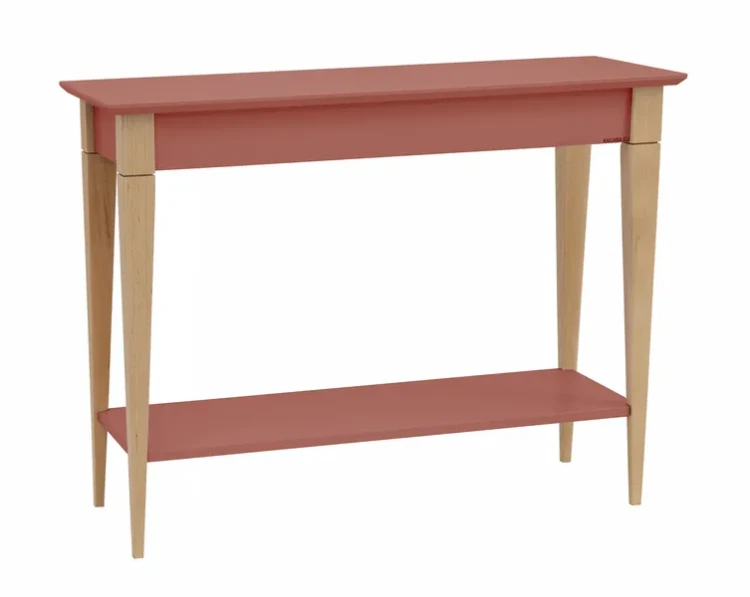 NRAGABAKMI316 konsola MIMO z półką duża ciemny koralowy_MIMO console table large antique pink_wynik.webp