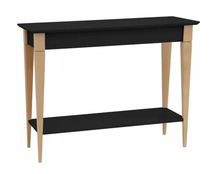 NRAGABAKMI3_BLACK konsola MIMO z półką duża czarna_MIMO console table large black_wynik.webp