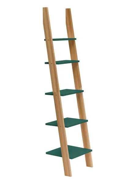 NRAGABALD110 ASHME drabinka mała zielen boho_ASHME ladder shelf small see green_wynik.webp