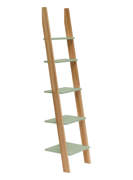 NRAGABALD117 ASHME drabinka mała szalwia_ASHME ladder shelf small sage green_wynik.webp