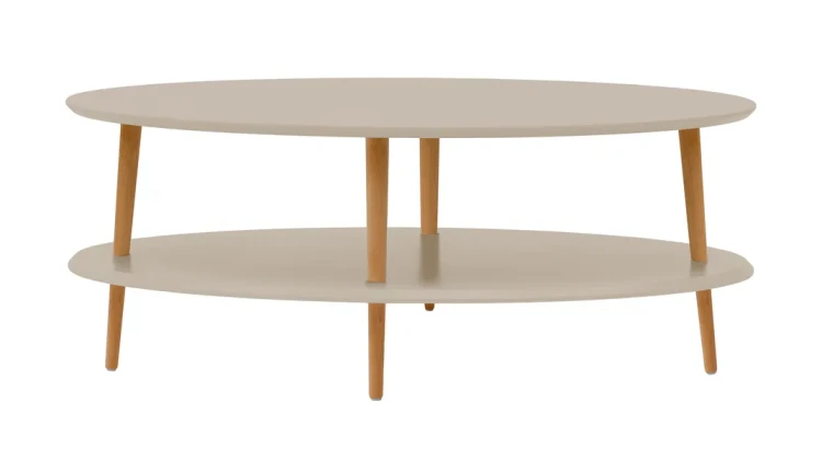 NRAGABAOVO4L stolik kawowy OVO low owalny kawa z mlekiem_coffee Table_OvO_lowl brown beige_wynik.webp