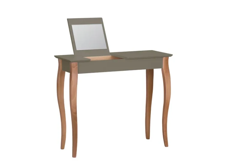 NRAGABADTM27_konsola LILLO z lusterkiem średnia bobrza glina_LILLO Dressing table medium beaver brown_wynik.webp