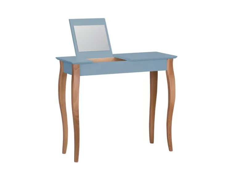 NRAGABADTM213_konsola LILLO z lusterkiem średnia delikatny niebieski_LILLO Dressing table medium gentle blue_wynik.webp