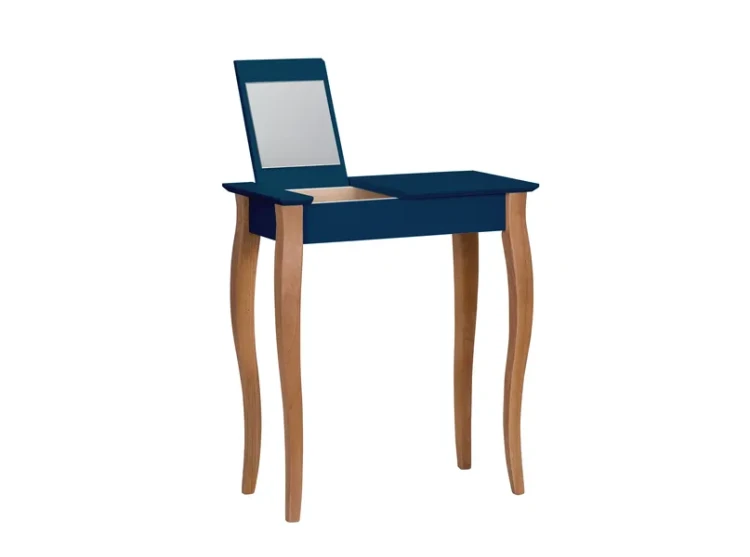 RAGABADTM114_konsola z lusterkiem mała petrol blue_LILLO dressing table small petrol blue_wynik.webp