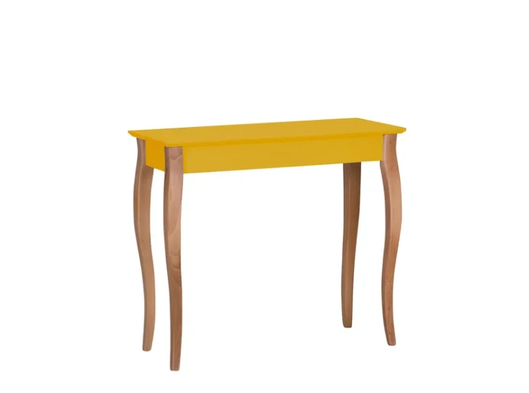 NRAGABALIL25 konsola LILLO średnia ciemna cytryna_LILLO console table medium broom yellow_wynik.webp