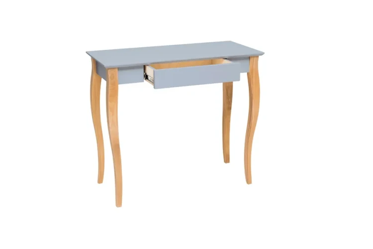RAGABAWDLIL28 LILLO_biurko Z_SZUFLADA_JASNY_SZARY medium_ LILLO medium Writing desk- light grey-drawer_wynik.webp