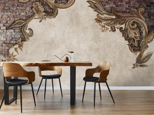 mural-z-cegla-i-barokowym-wzorem-do-salonu-valare-exclusive-fru-dizajn