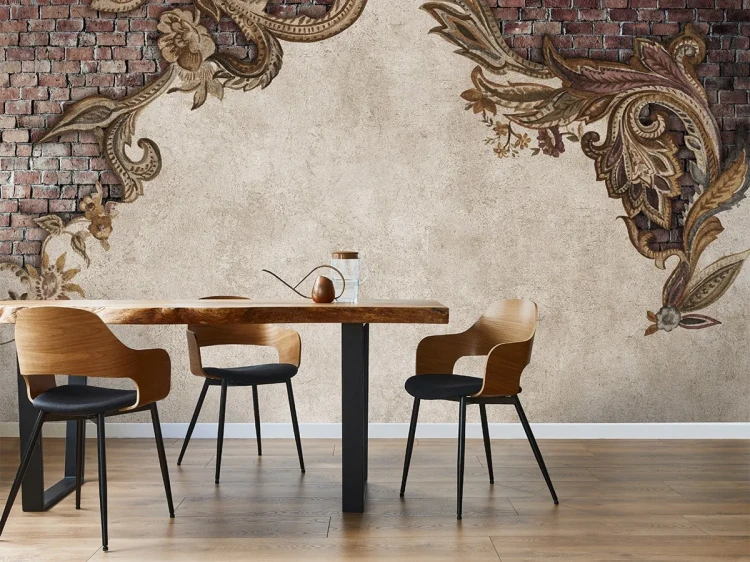 mural-z-cegla-i-barokowym-wzorem-do-salonu-valare-exclusive-fru-dizajn