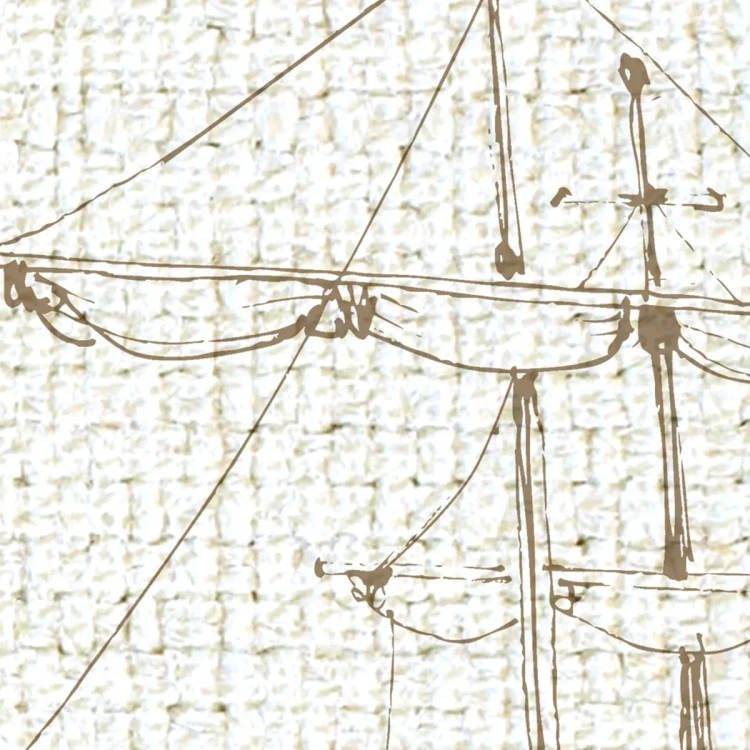 mural-ze-szkicem-na-pergaminie-do-salonu-z-palmami-i-wulkanem-valare-fru-dizajn
