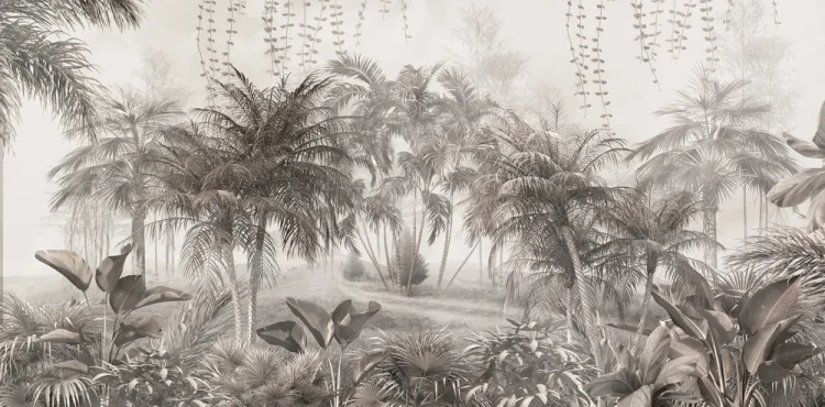 Retro Jungle Landscape – Beżowa Tropikalność_frudizajn_pl_5.webp