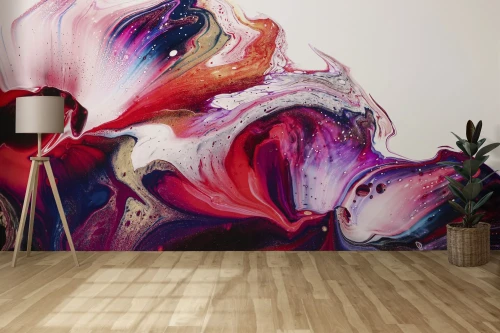 Pouring Flow - Purpurowa fala3_frudizajn.webp