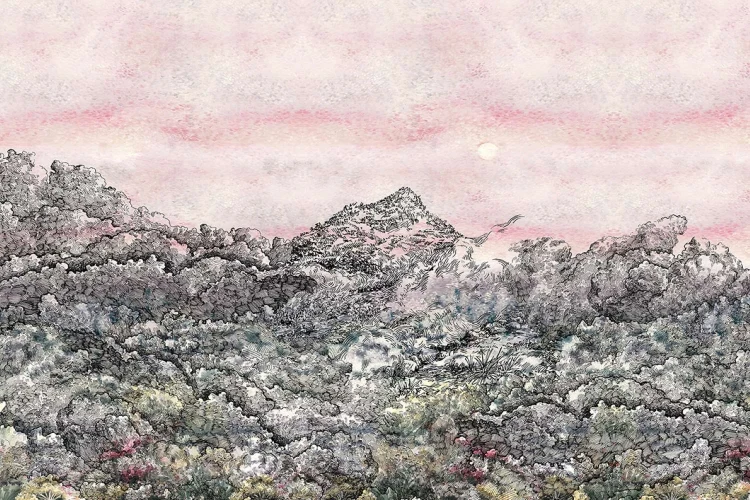 tapeta-scienna-akwarelowa-japonskie-wzgorza-valare-frudizajn