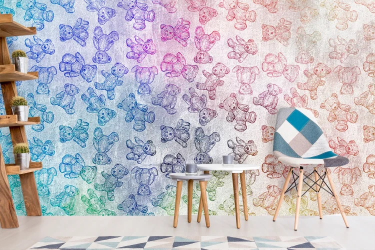personalizowana-fototapeta-scienna-dla-dzieci-z-misiami-valare-fru-dizajn