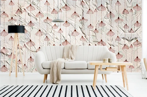 boho-fototapeta-na-sciane-z-kwiatami-na-strukturze-gipsu-valare-frudizajn