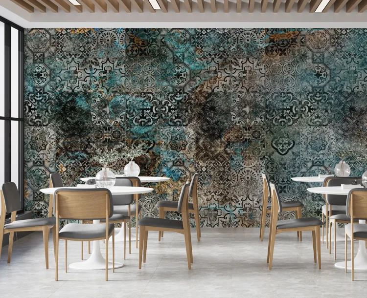 fototapeta-z-mozaika-w-kolorach-miedzi-i-granatu-do-biura-fru-dizajn