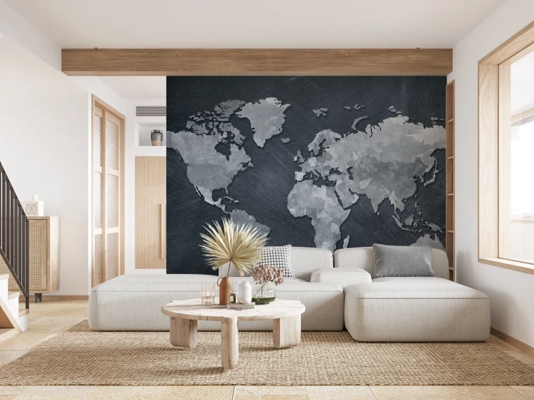 grafitowa-fototapeta-z-mapa-na-sciane-valare-exclusive-frudizajn