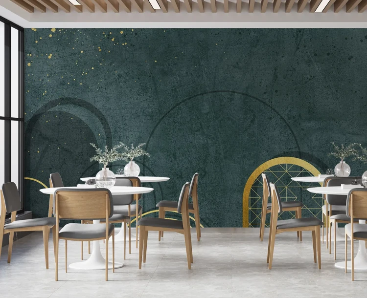 fototapeta-zlote-geometryczne-luki-do-sypialni-valare-exclusive-frudizajn