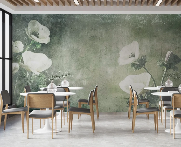 mural-z-kwiatami-na-przetartym-tle-do-salonu-valare-exclusive-frudizajn