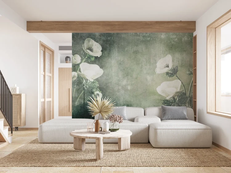 romantyczna-fototapeta-biale-kwiaty-do-wnetrz-valare-exclusive-frudizajn