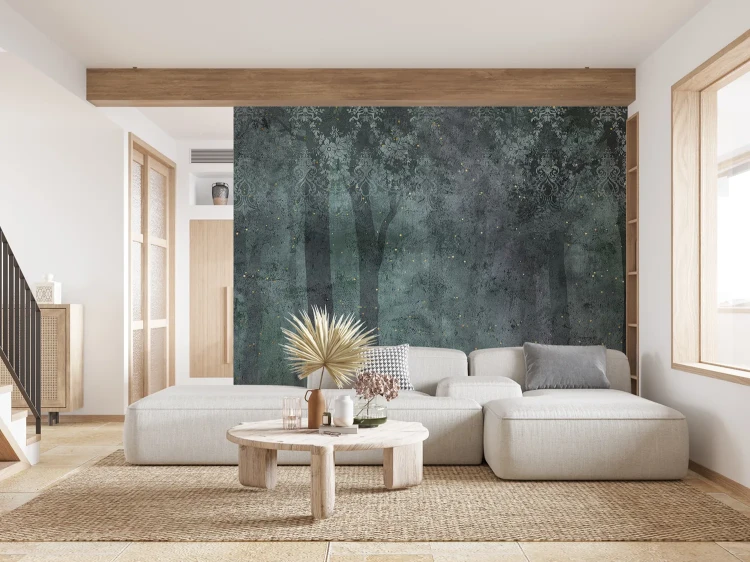mural-niebieski-las-z-koronkami-do-nowoczesnych-wnetrz-na-wymiar-valare-exclusive-fru-dizajn