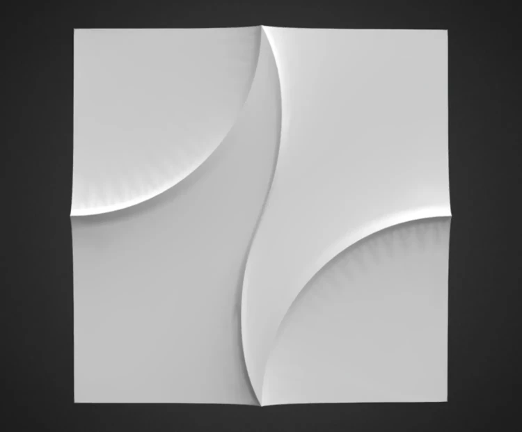 gipsowy-panel-3d-nexus-23-z-polaczeniami-okregow-fru-dizajn