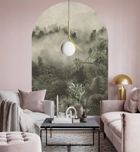naklejka-scienna-luk-palmowy-las-we-mgle-do-wnetrz-frudizajn