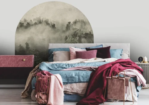 dekoracyjna-naklejka-scienna-luk-palmowy-las-we-mgle-do-sypialni-frudizajn