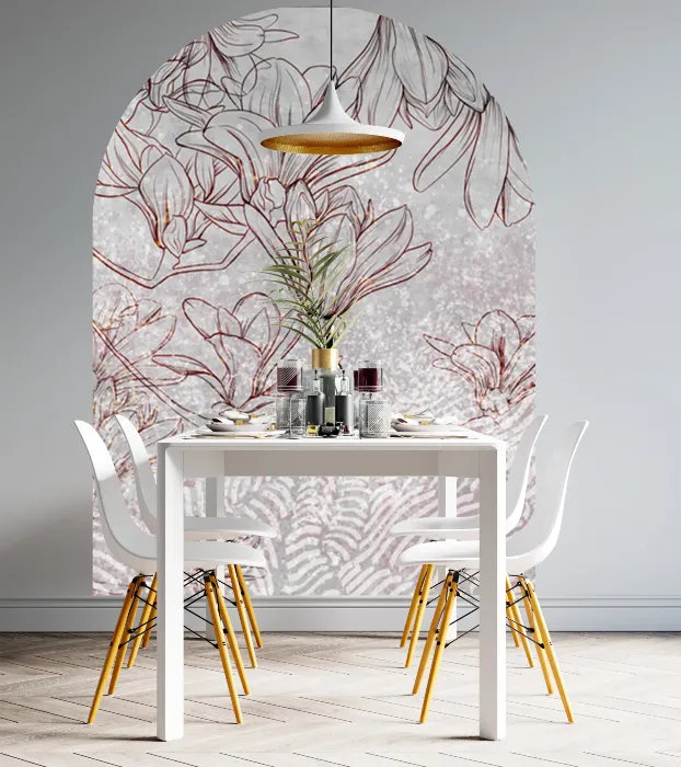 aranzacja-wnetrz-luk-scienny-magnolie-na-betonie-frudizajn