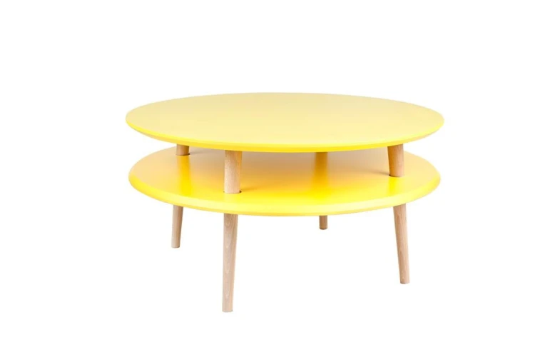 UFO stolik kawowy żółty śr. 70cm.jpg
