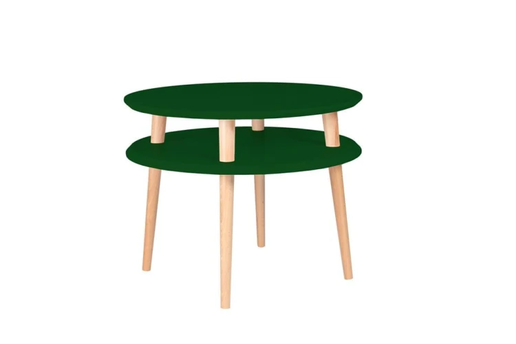UFO stolik kawowy biały śr. 57cm zielony (Copy).jpg
